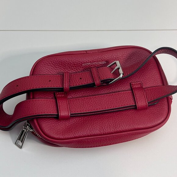 Rebecca Minkoff Red Leather Belt Bag Like New - Picture 2 of 4
